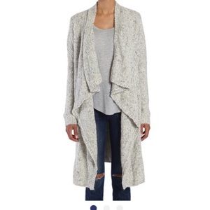 •LINE• Abigail Wool Blend Long Cardigan